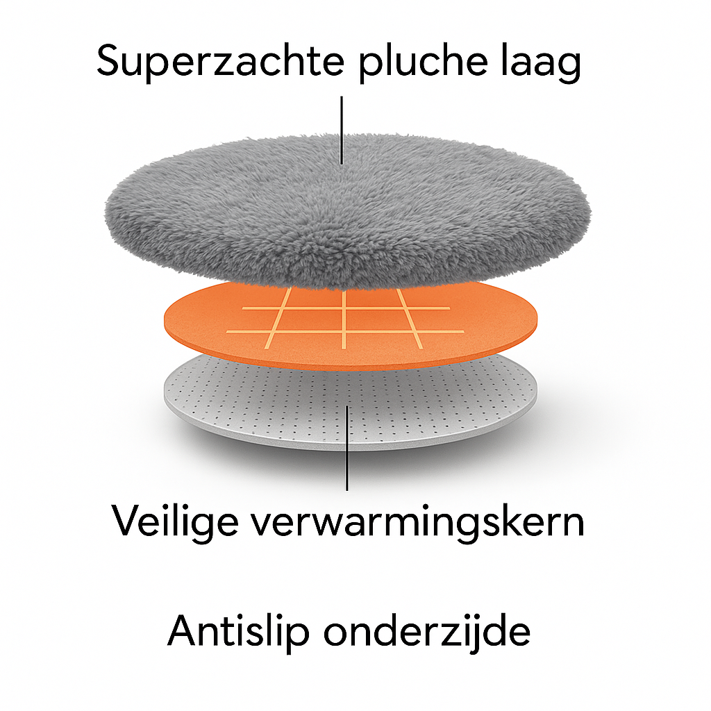 SnuffinoPets™ Warmte & Knuffelplek voor Hond & Kat 🐾